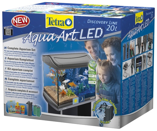[203239845] Aquaart LED Shrimp Anthr. 20L Mk [anthrazit (Grau)]