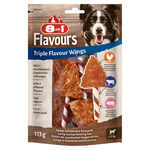 [204144663] Delights Triple Flavour Vleugels