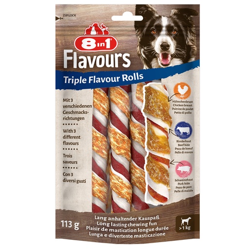 [204148111] Delights triple flavour rolls