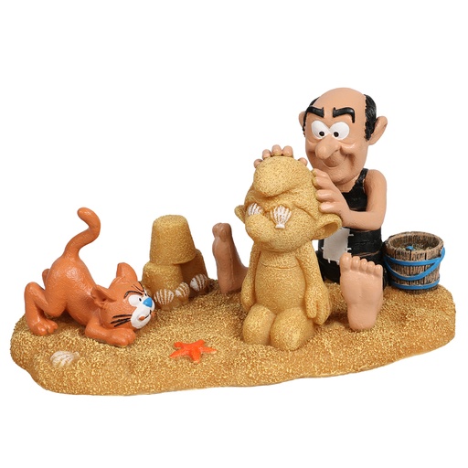 [234/472422] Smurfen Strand Gargamel & Azraël [meerkleurig (Multi)]