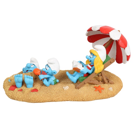 [234/472552] Smurfs Beach Smurfette & Baby Smurf [multicolored (Multi)]