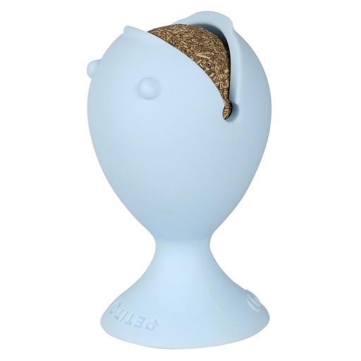 [309/479667] Petit Puffi snack toy with catnip ball [blue (Blue)]