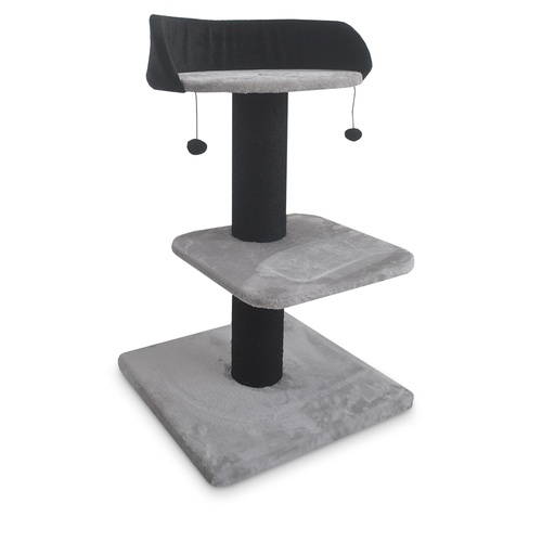 [15309] Scratching post Gloria [grey/black (Gray)]