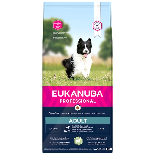 [34521] Breeder Euk dog adult sm&med lamb&rice