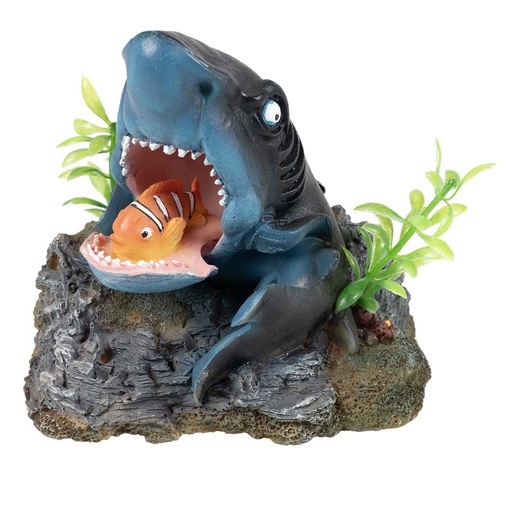 [372031] Decoration aerated shark with nemo