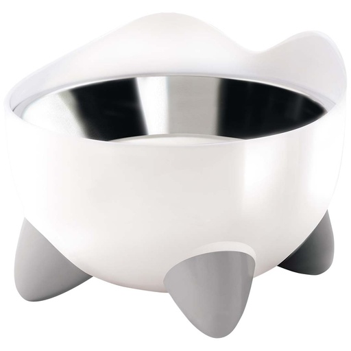 [33/43881] CA Pixi Elevated Feeding Dish [blanc (Blanc)]