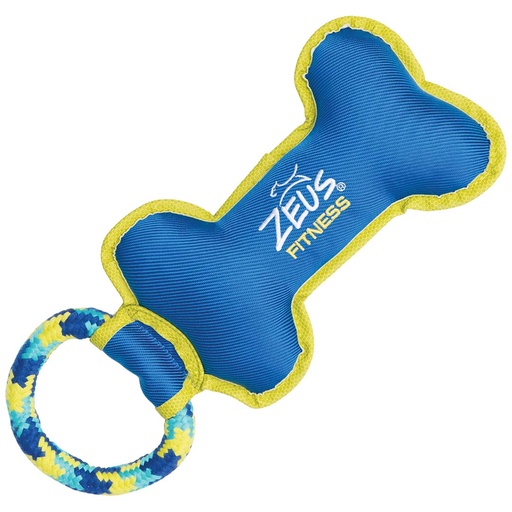 [33/96382] ZS Fitness Fitness by Zeus Tough Nyl.Bone Tug [bleu/jaune (Bleu)]
