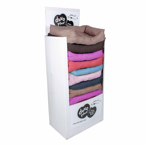 [15824] Mand rechthoekig Candy [gemengde kleuren (Multi)]