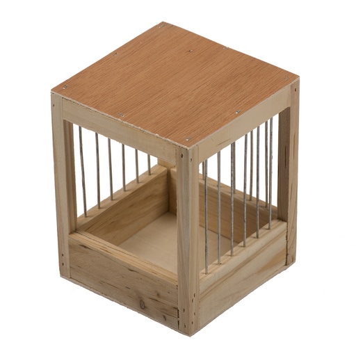 [401/145] Nestkast Voliere Hout Spijlen