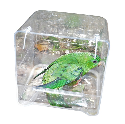 [405/040] Bath with Metal Hooks [transparent (Transparent)]
