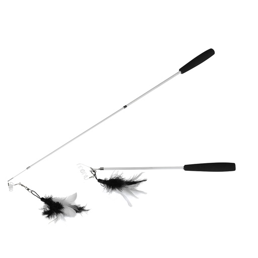 [408/430453] Cat Fishing Rod Telescope [black/white (Black)]