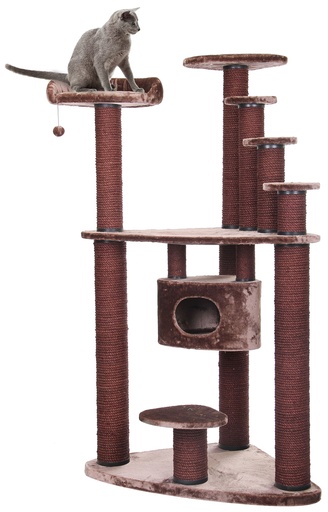 [431/429051] Arbre à chat COMFORT PLUS ROCKY MOUNTAIN [marron (Marron)]