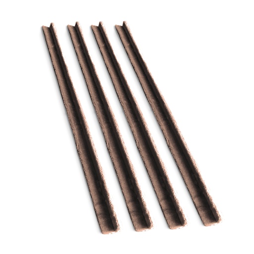 [432/425596] Angle de rechange Rockefeller 90 set de 4 [marron (Marron)]