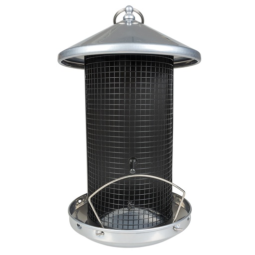 [435027] Futterspender Metall Combi [schwarz (Schwarz)]