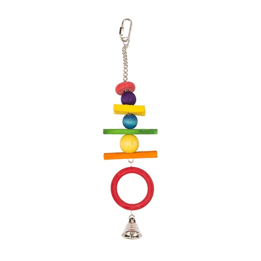 [4745048] Acrobate With Colorful Wooden Cubes