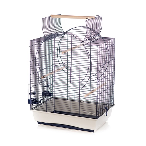 [493/067] Cage emma open roof [grey/blue (Gray)]