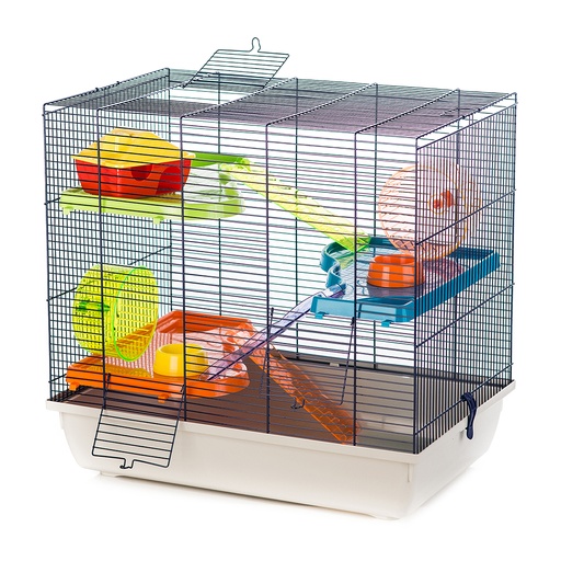 [493/313] Cage teddy 2 gigant [grey/blue (Gray)]
