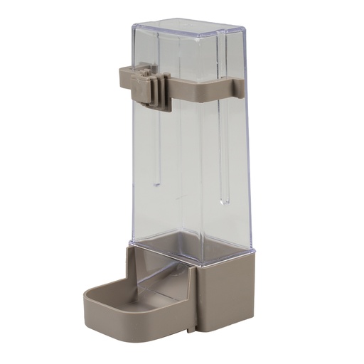 [493/410] Eetbakje kooi parkiet [mokka (Bruin)]