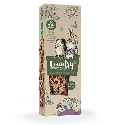 [652731] Country Knabbersticks Holunderbeere & Apfel