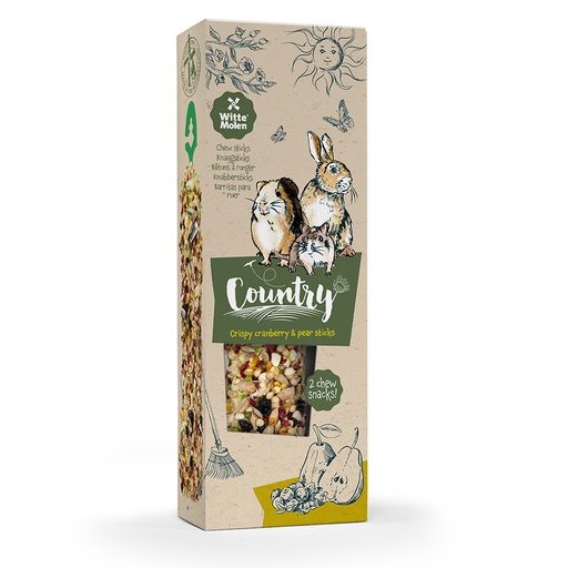 [652732] Country Chew sticks cranberry & pear