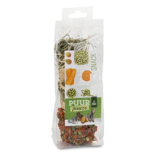 [654845] PUUR pauze hay stick carrot & peas