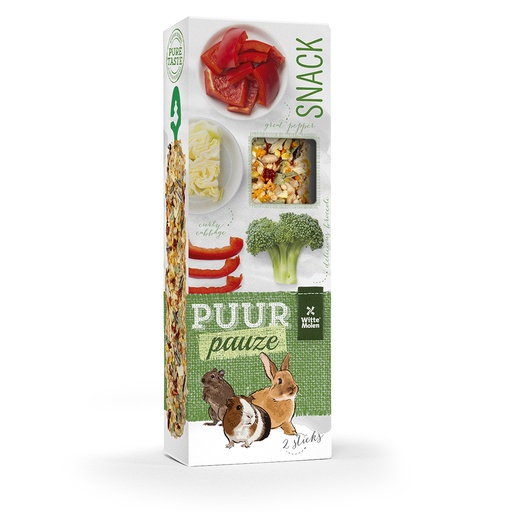 [654880] PUUR Pauze Sticks bell pepper & broccoli