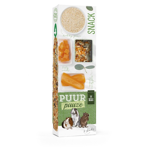 [654882] PUUR Pauze Sticks carrot & quinoa