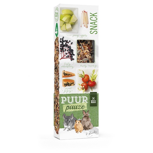 [654883] PUUR Pauze Sticks Hagebutte & Apfel
