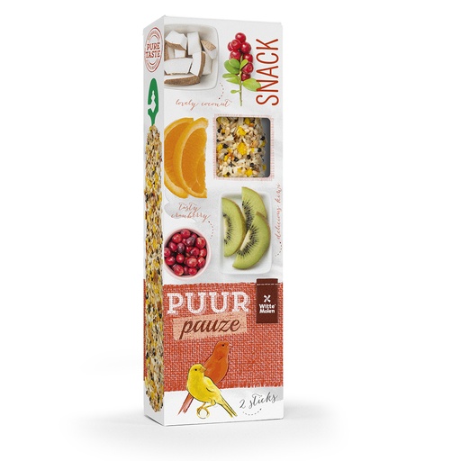 [654931] PUUR Pauze Sticks canari canneberge & kiwi