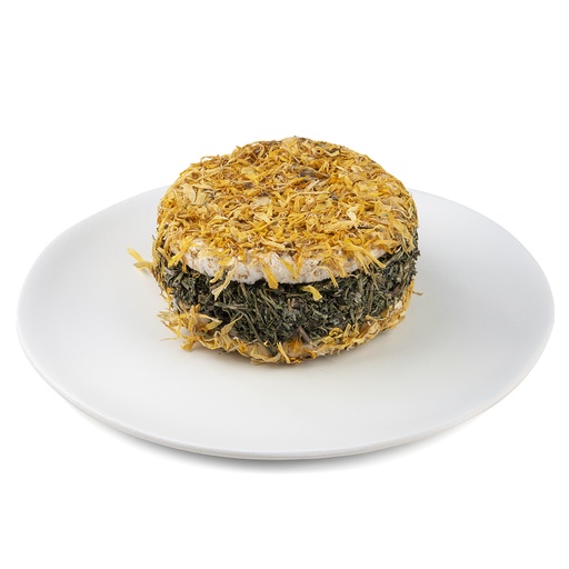 [654954] PUUR pauze rice disk herbs & flowers [yellow (Yellow)]