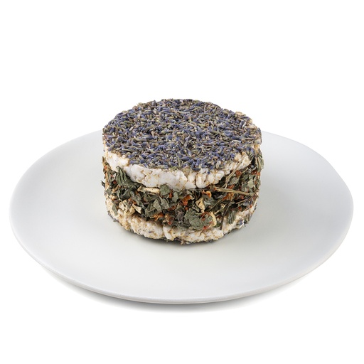 [654955] PUUR pauze rice disk vegetables & herbs [purple (Purple)]