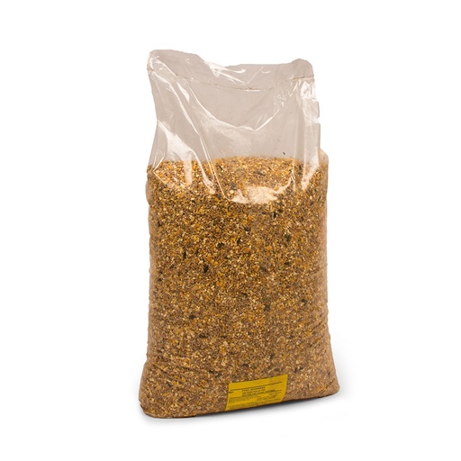 [661] Mixed poultry corn plain white bag