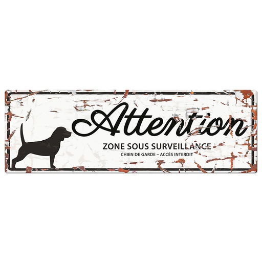 [695/433430] Warning sign beagle f [wit (Wit)]