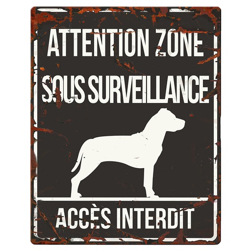 [695/433683] Warning Sign Square Staff [schwarz (Schwarz)]