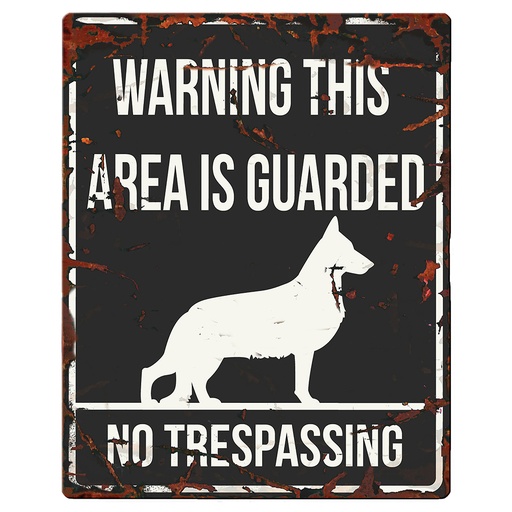 [695/434727] Warning Sign Square German S. Gb [schwarz (Schwarz)]
