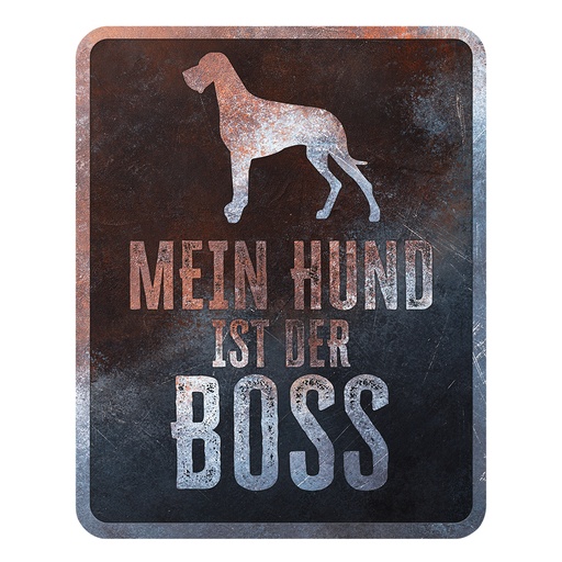 [695/474983] Waarschuwingsbord Danish dog Duits [meerkleurig (Multi)]