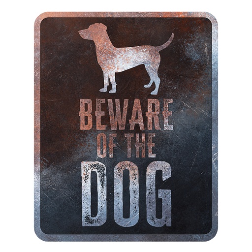 [695/475058] Waarschuwingsbord Jack russel Engels [meerkleurig (Multi)]