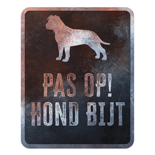 [695/475089] Waarschuwingsbord Stafford Nederlands [meerkleurig (Multi)]