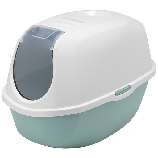 [7019663] Closed litter box Smart Cat Recycled [petrol (Blue)]
