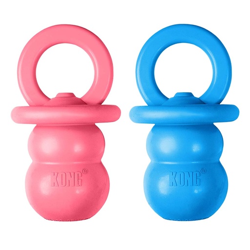 [74012076] KONG puppy binkie [rose/bleu (Rose)]