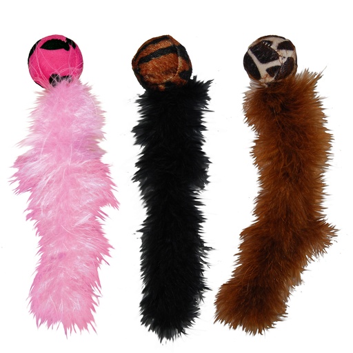 [74012228] KONG cat wild tails [mixed colors (Multi)]