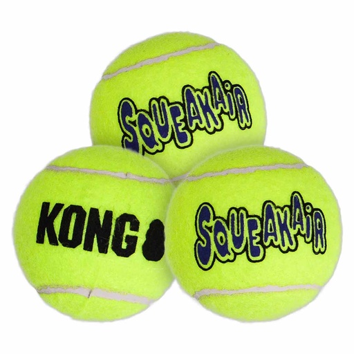 [74012381] KONG air squeakair tennis ball [geel (Geel)]