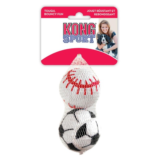 [74012382] KONG sport ball 2pcs [mixed colors (Multi)]