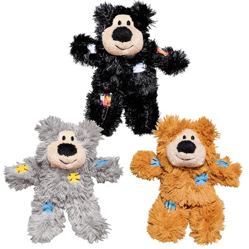 [74012388] KONG cat softies patchwork bear [gemischte farben (Multi)]