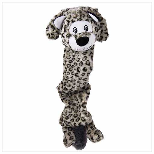 [74013235] KONG stretchezz jumbo snow leopard [gris (Gris)]