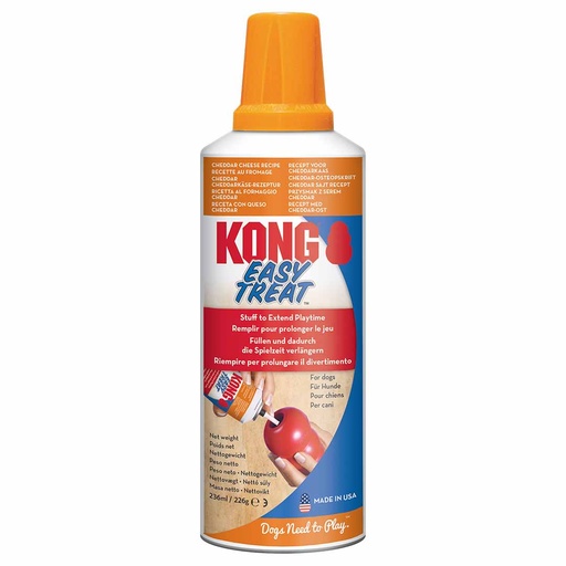 [74013312] KONG Easy Treat paste fromage cheddar