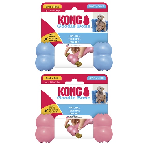 [74013538] KONG Puppy Goodie Bone [gemischte farben (Multi)]