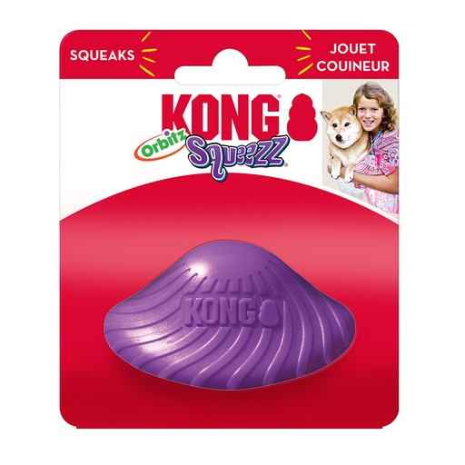 [74013549] KONG Squeezz Orbitz Saucer [gemischte farben (Multi)]