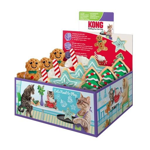 [74013572] KONG CAT Holiday Scrattles Cafe [gemischte farben (Multi)]