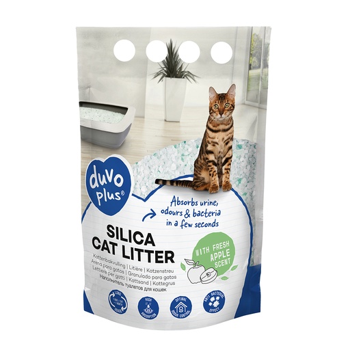[989002] Premium Silica cat litter apple